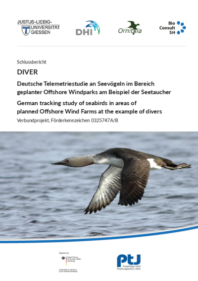 DIVER – German tracking study of seabirds in areas of planned Offshore Wind Farms at the example of divers.